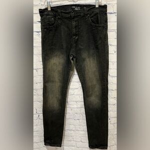 COTE DE NUITS JEANS BLACK DISTRESSED 34x33 W34